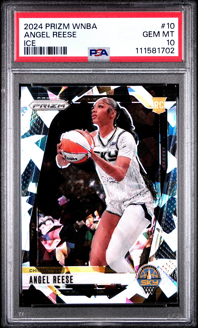 2024 Panini Prizm Wnba Angel Reese Ice PSA