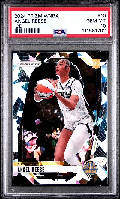 2024 Panini Prizm Wnba Angel Reese Ice PSA
