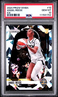 2024 Panini Prizm Wnba Angel Reese Ice PSA