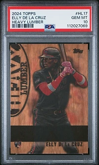 2024 Topps Heavy Lumber Hl17 Elly De La Cruz PSA 10