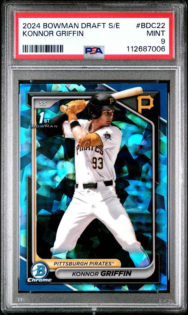 2024 Bowman Draft Sapphire Edition Bdc22 Konnor Griffin PSA 9