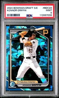 2024 Bowman Draft Sapphire Edition Bdc22 Konnor Griffin PSA 9