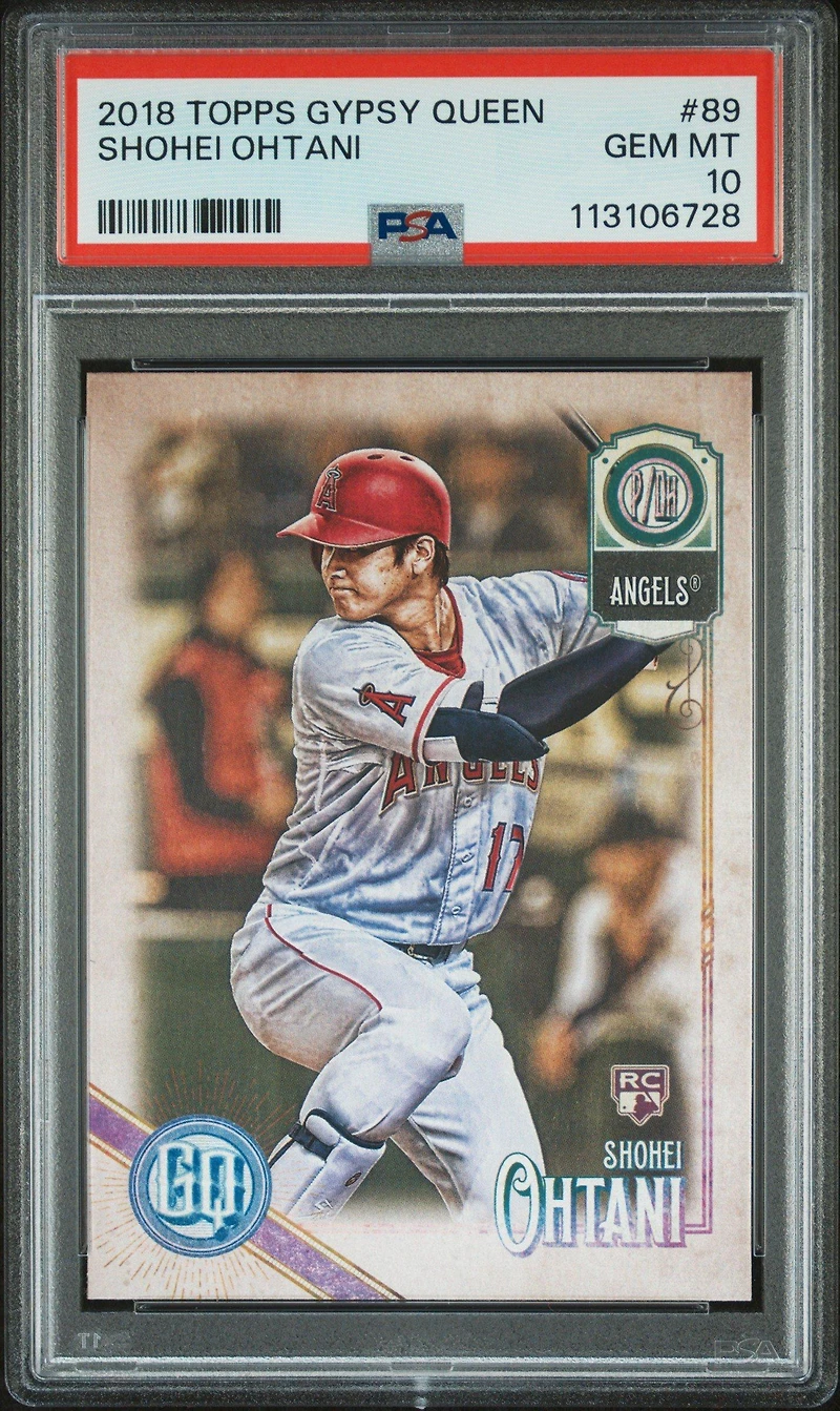2018 Topps Gypsy Queen 89 Shohei Ohtani PSA