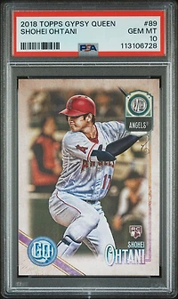 2018 Topps Gypsy Queen 89 Shohei Ohtani PSA