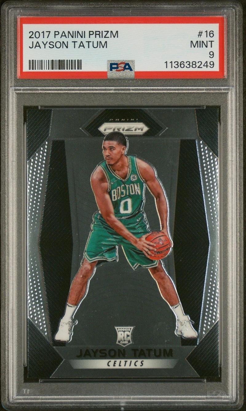 2017 Panini Prizm 16 Jayson Tatum PSA
