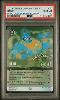 2023 Disney Lorcana En P1-promo 20 Genie