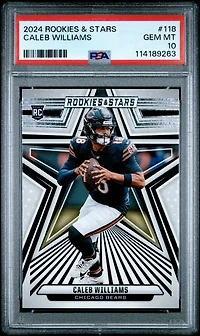 2024 Panini Rookies & Stars 118 Caleb Williams PSA 10