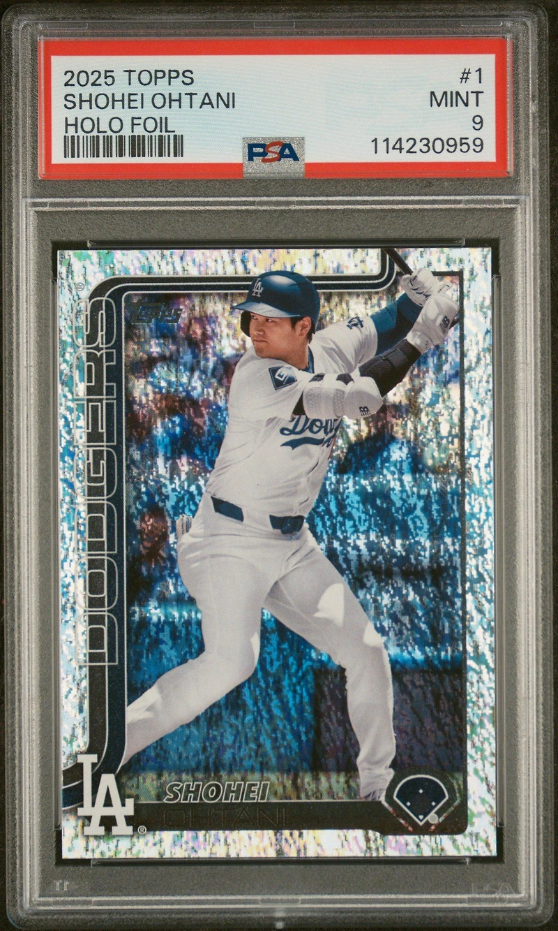 2025 Topps 1 Shohei Ohtani Holo Foil PSA 9