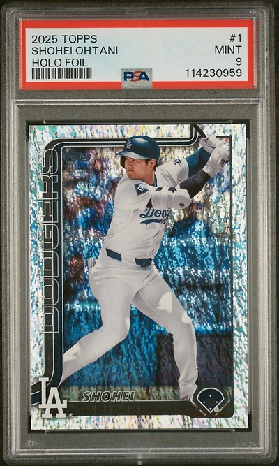2025 Topps 1 Shohei Ohtani Holo Foil PSA 9