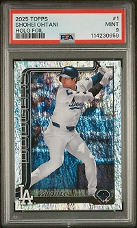 2025 Topps 1 Shohei Ohtani Holo Foil PSA 9