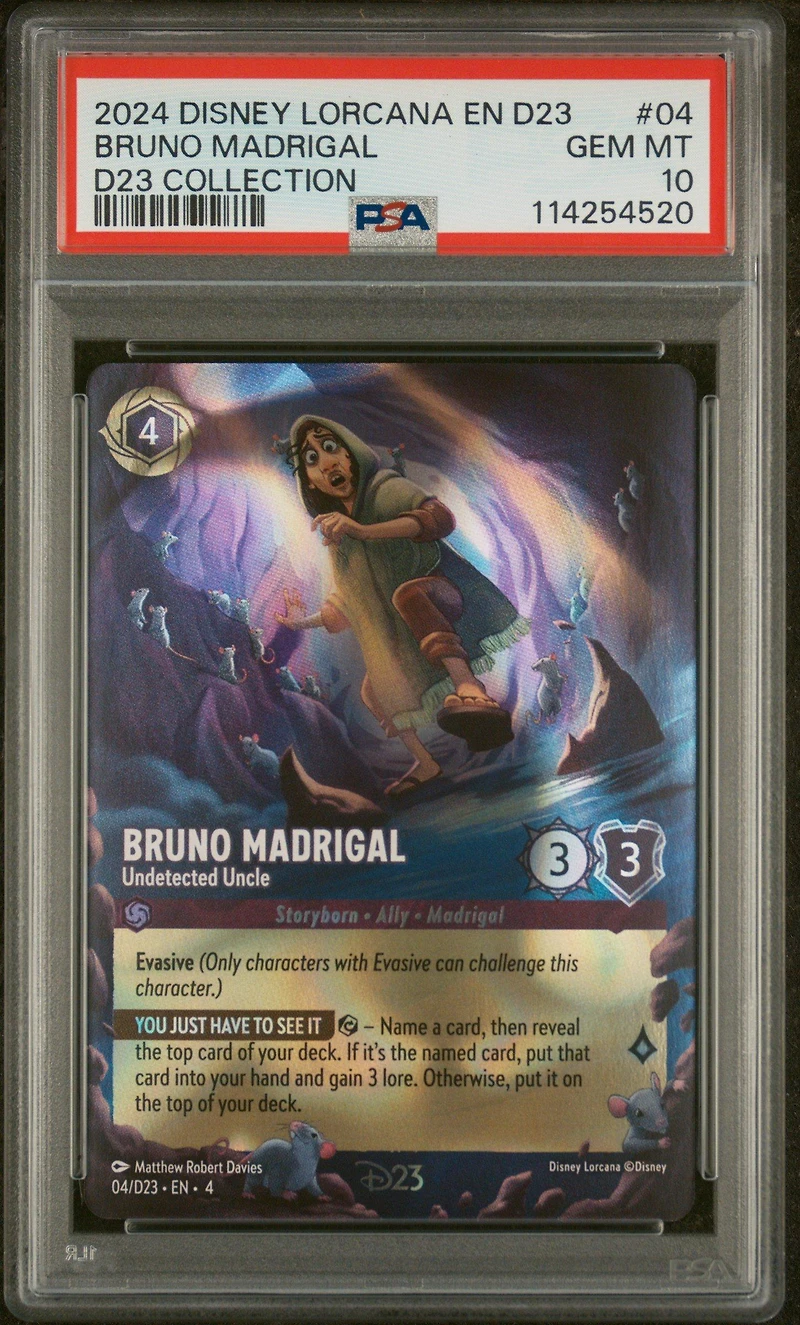 2024 Disney Lorcana En D23-d23 Expo Promo 04 Bruno Madrigal