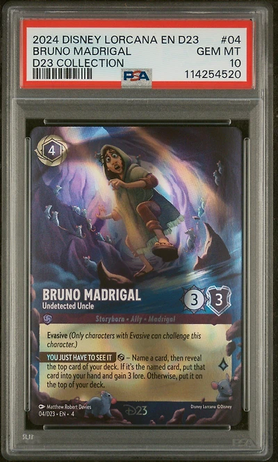 2024 Disney Lorcana En D23-d23 Expo Promo 04 Bruno Madrigal
