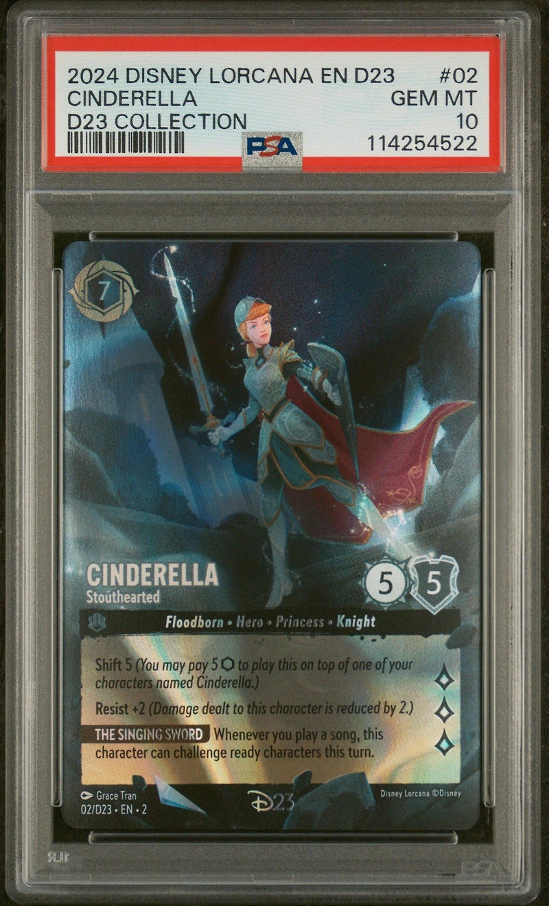 2024 Disney Lorcana En D23-d23 Expo Promo 02 Cinderella