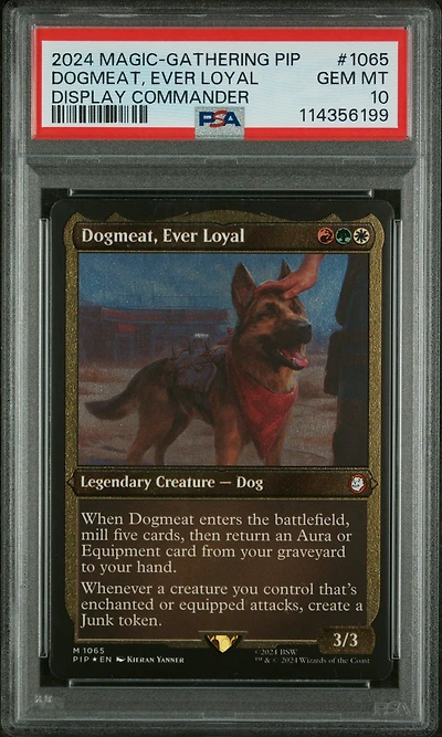 2024 Magic The Gathering Fallout 1065 Dogmeat
