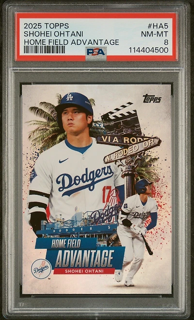 2025 Topps Home Field Advantage Ha5 Shohei Ohtani PSA
