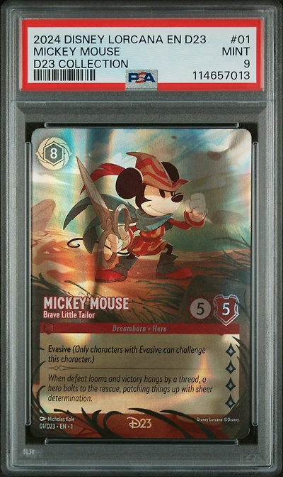 2024 Disney Lorcana En D23-d23 Expo Promo 01 Mickey Mouse