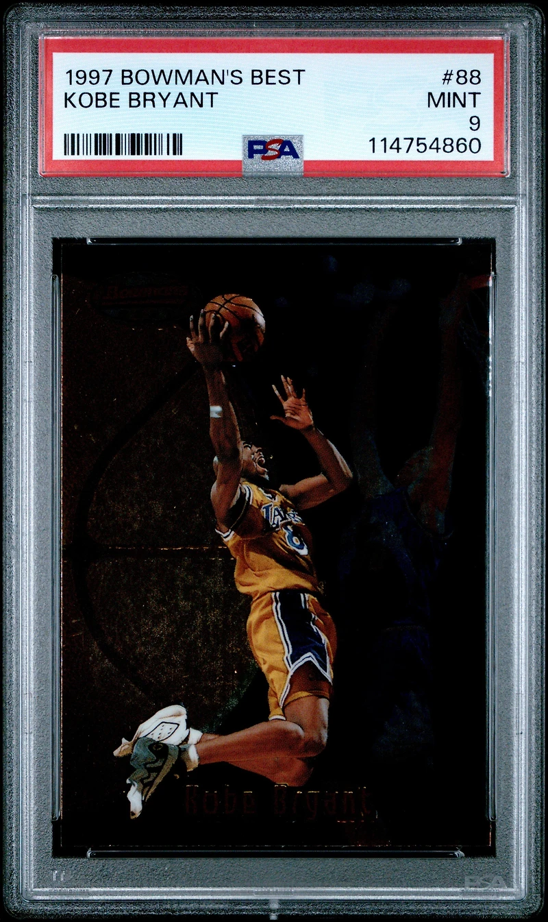 Bowman's Best 88 Kobe Bryant PSA
