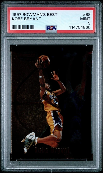 Bowman's Best 88 Kobe Bryant PSA