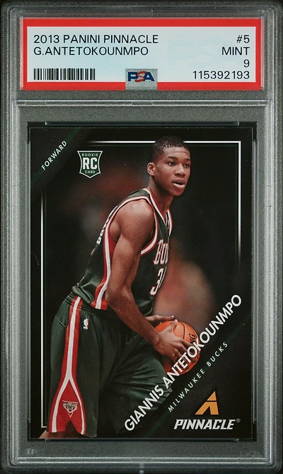 2013 Panini Pinnacle 5 Giannis Antetokounmpo PSA