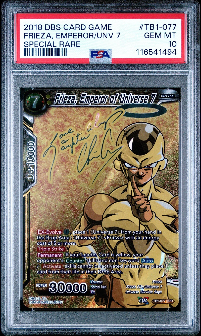 2018 Dragon Ball Super Card Game Themed Booster 1 Tournament Of Power Tb1-077 Frieza