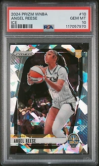 2024 Panini Prizm Wnba 10 Angel Reese Ice PSA 10
