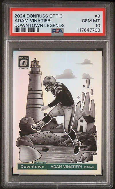 2024 Panini Donruss Optic Downtown Legends 9 Adam Vinatieri PSA 10