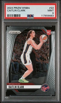 2024 Panini Prizm Wnba 22 Caitlin Clark PSA 9