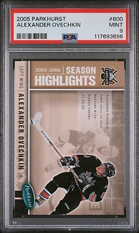 2005 Parkhurst 600 Alexander Ovechkin PSA 9