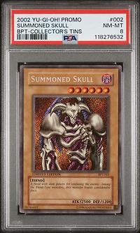 2002 Yu-gi-oh! Promo Bpt-collector's Tins 002 Summoned Skull PSA