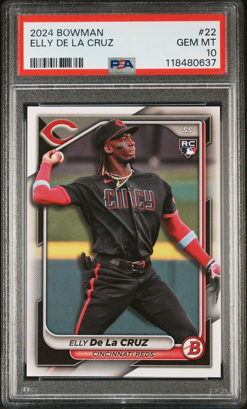 2024 Bowman 22 Elly De La Cruz PSA 10
