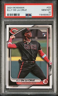 2024 Bowman 22 Elly De La Cruz PSA 10