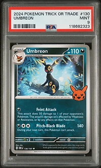 2024 Pokemon Trick Or Trade 130 Umbreon PSA 9