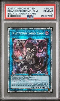 2022 Yu-gi-oh! Bach-battle Of Chaos En049 Dharc The Dark Charmer