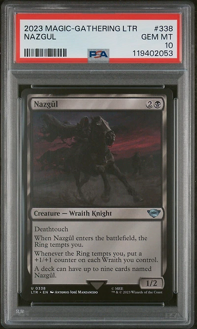 2023 Magic The Gathering Tales Of Middle-earth Nazgul PSA
