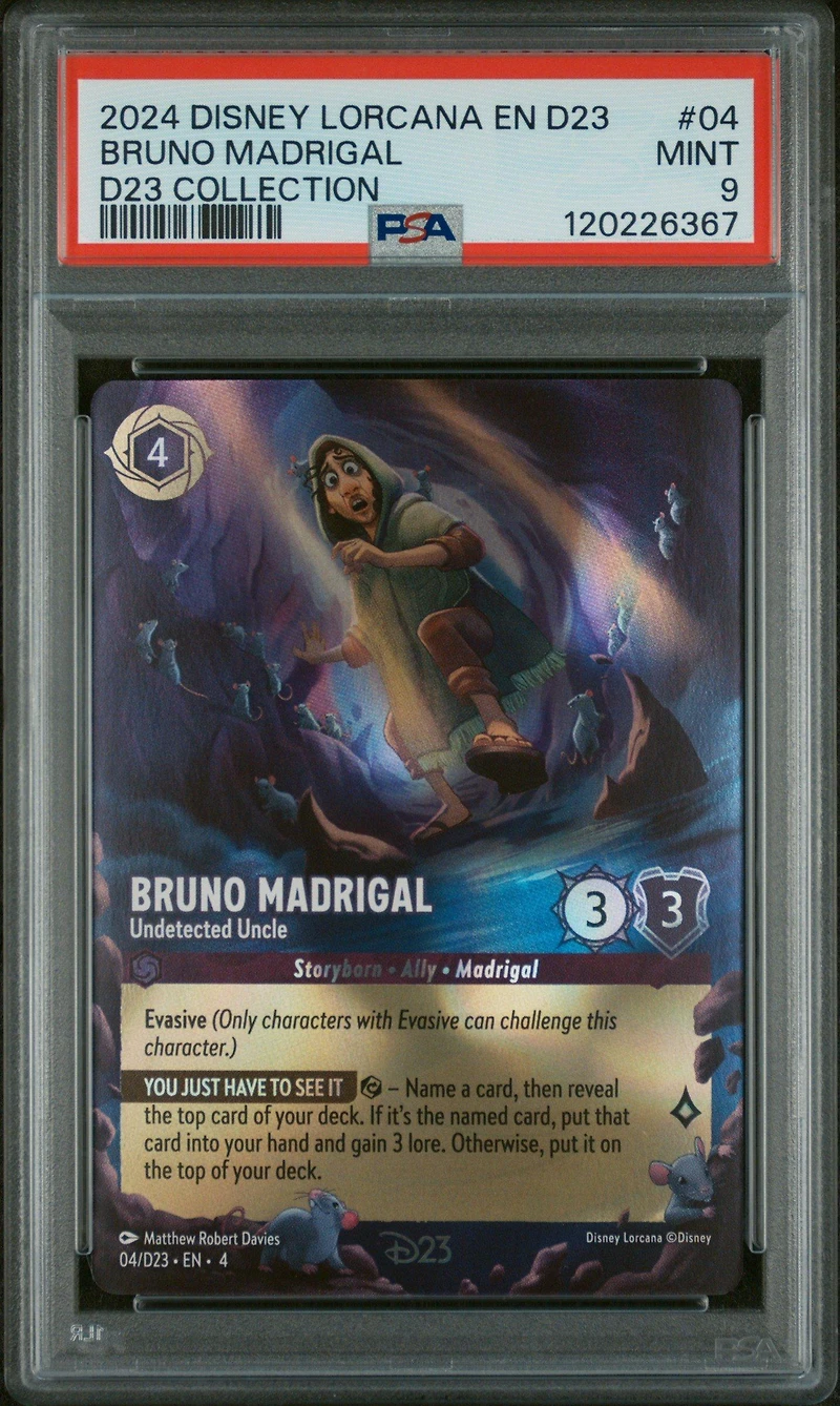 2024 Disney Lorcana En D23-d23 Expo Promo 04 Bruno Madrigal