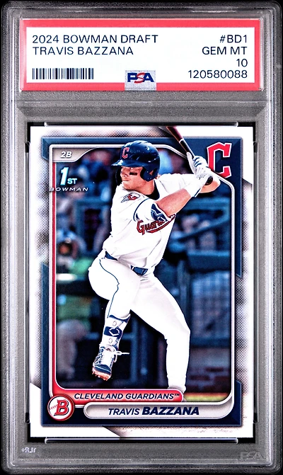 2024 Bowman Draft Bd1 Travis Bazzana PSA 10