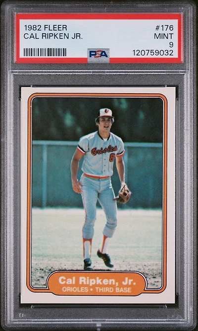 1982 Fleer 176 Cal Ripken Jr. PSA