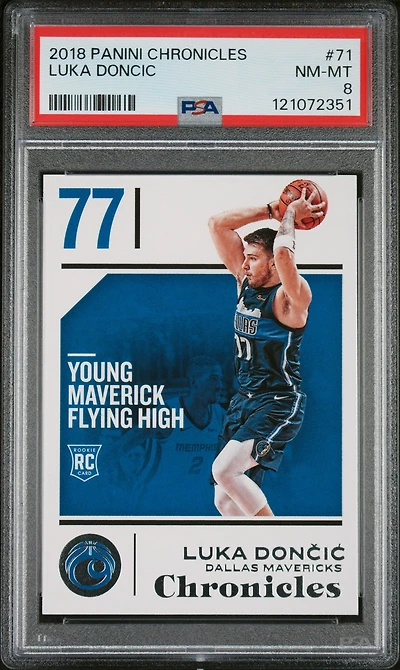 2018 Panini Chronicles Luka Doncic PSA
