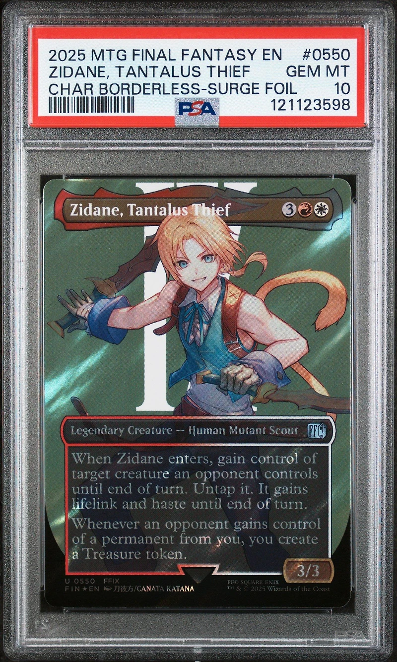 2025 Magic The Gathering Final Fantasy 0550 Zidane