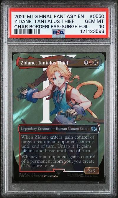 2025 Magic The Gathering Final Fantasy 0550 Zidane