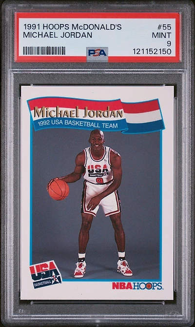 1991 Hoops Mcdonald's Michael Jordan PSA