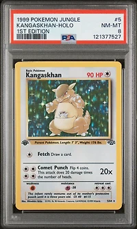 1999 Pokemon Jungle 5 Kangaskhan-holo 1st Edition PSA