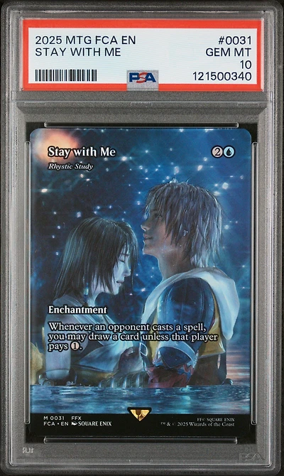 2025 Magic The Gathering Final Fantasy: Through The Ages 0031 Stay With Me PSA 10