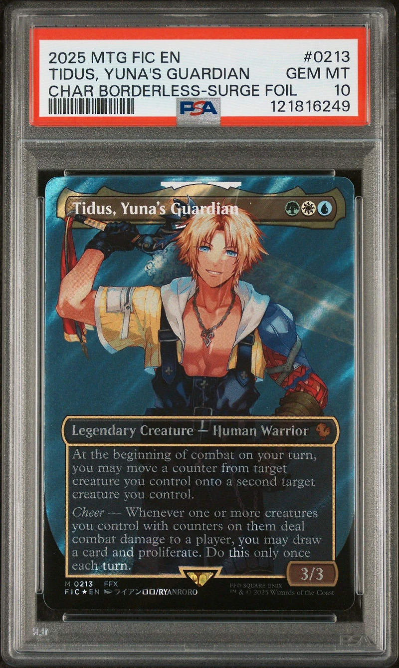 2025 Magic The Gathering Final Fantasy Commander 0213 Tidus