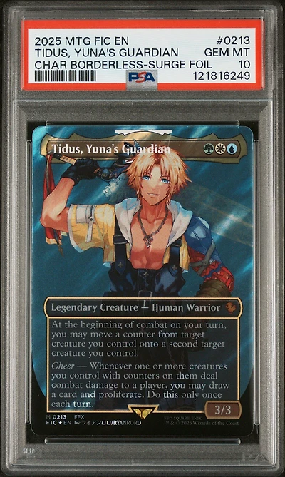 2025 Magic The Gathering Final Fantasy Commander 0213 Tidus