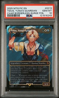 2025 Magic The Gathering Final Fantasy Commander 0213 Tidus