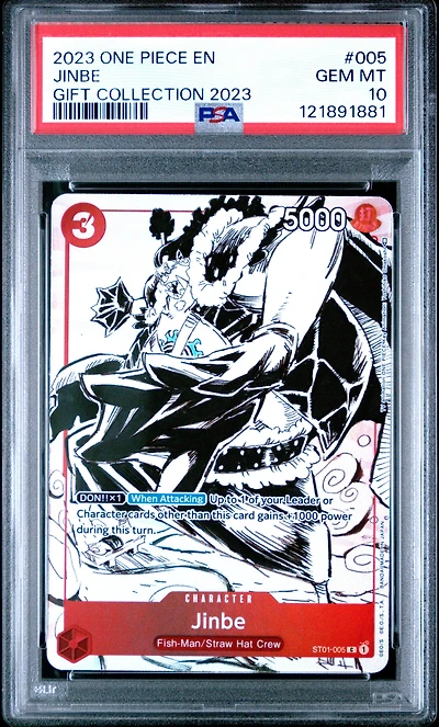 2023 One Piece Gift Collection 2023 005 Jinbe PSA 10