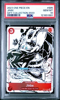 2023 One Piece Gift Collection 2023 005 Jinbe PSA 10