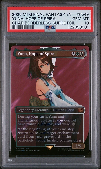 2025 Magic The Gathering Final Fantasy 0549 Yuna