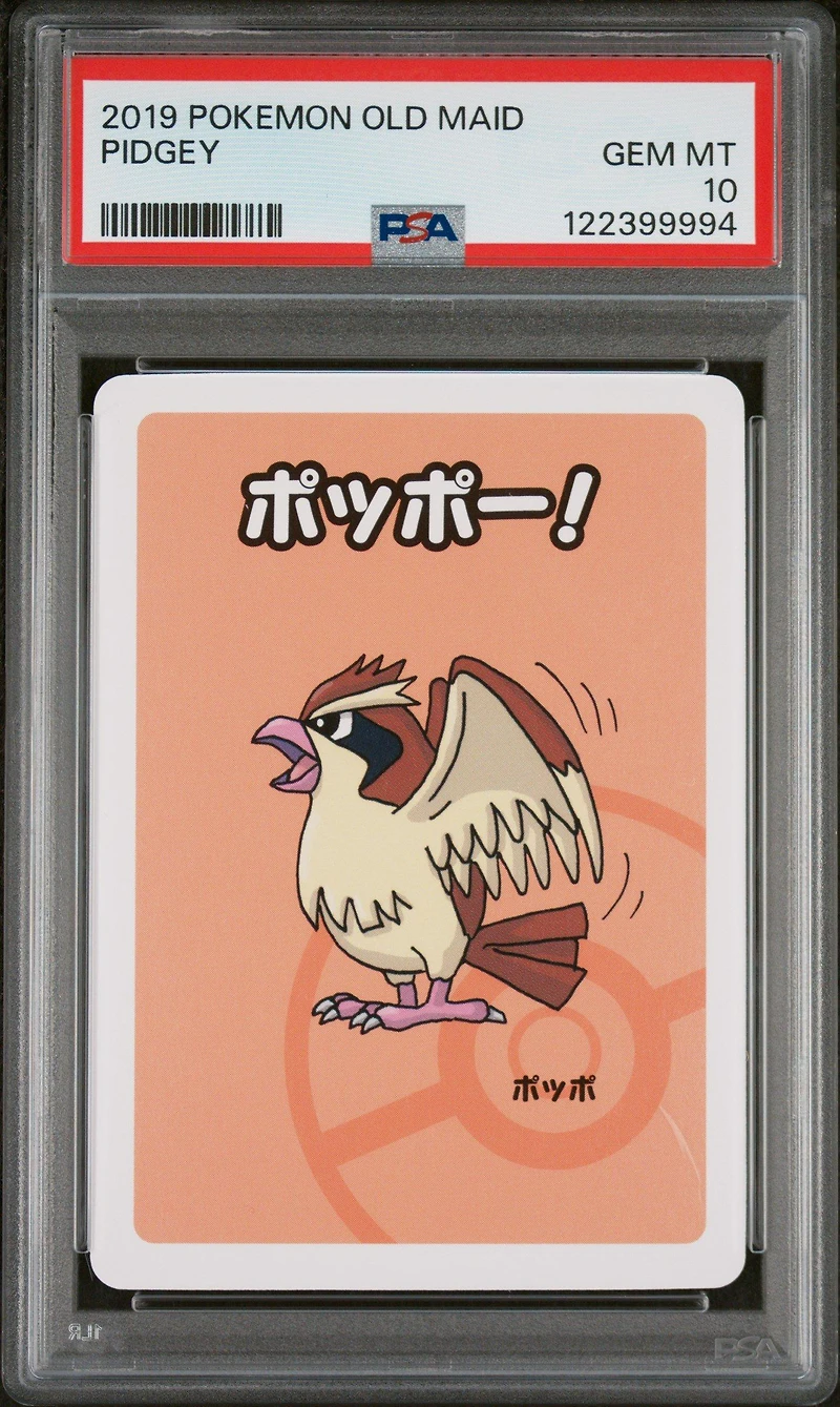2019 Pokemon Old Maid Pidgey PSA 10